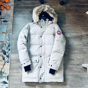 Canada Goose Men’s Parka, Limestone